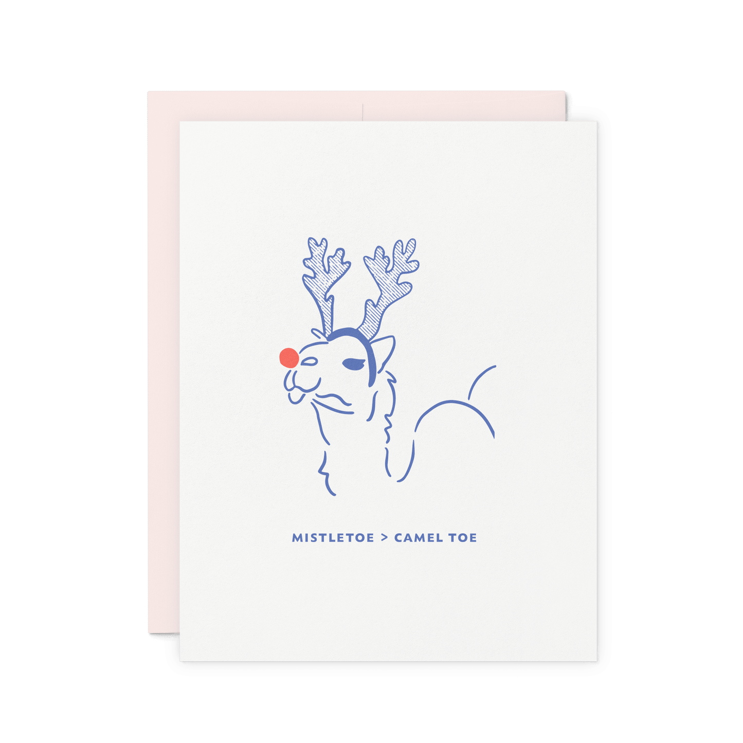 No Camel Toe Card | Funny Holiday Card