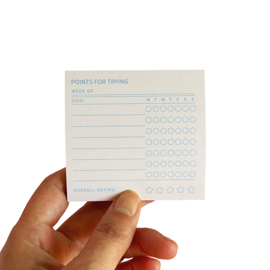 Points for Trying | Funny Habit Tracker Sticky Notes