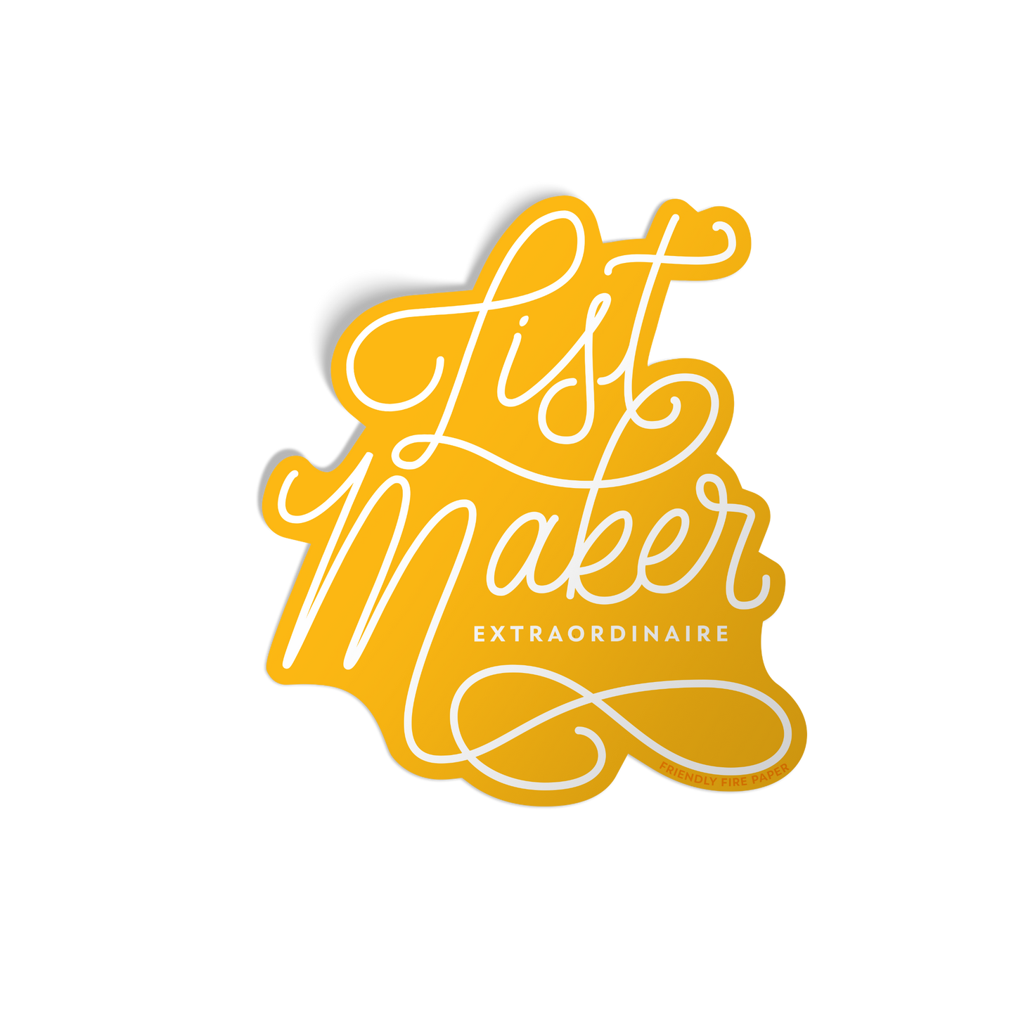 List Maker Sticker