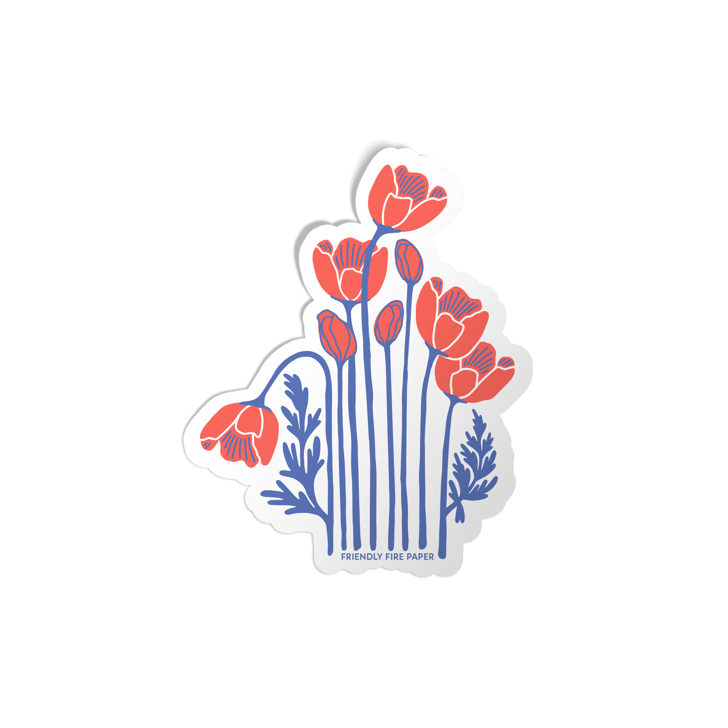 Poppies Sticker