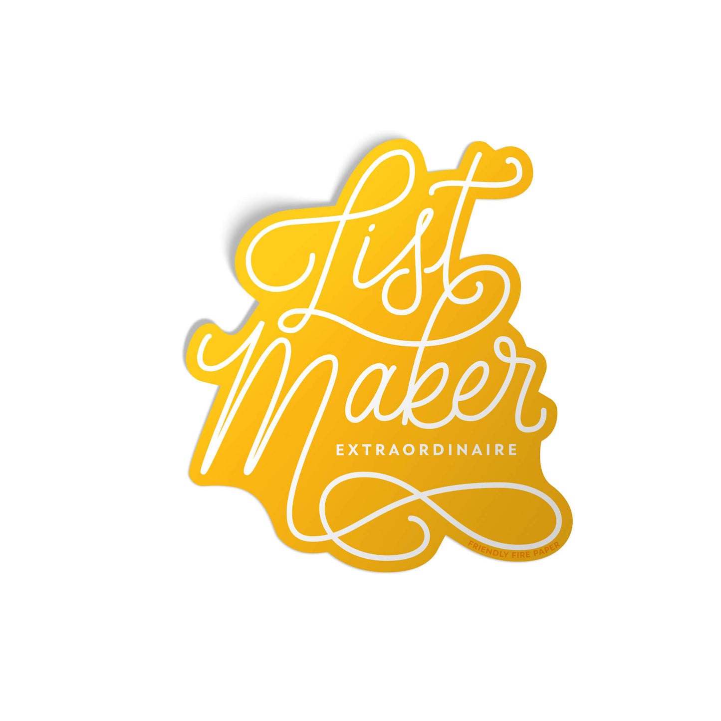 List Maker Sticker