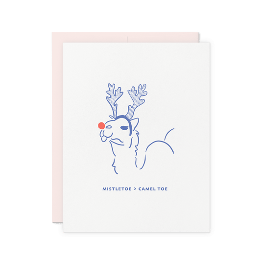 No Camel Toe Card | Funny Holiday Card