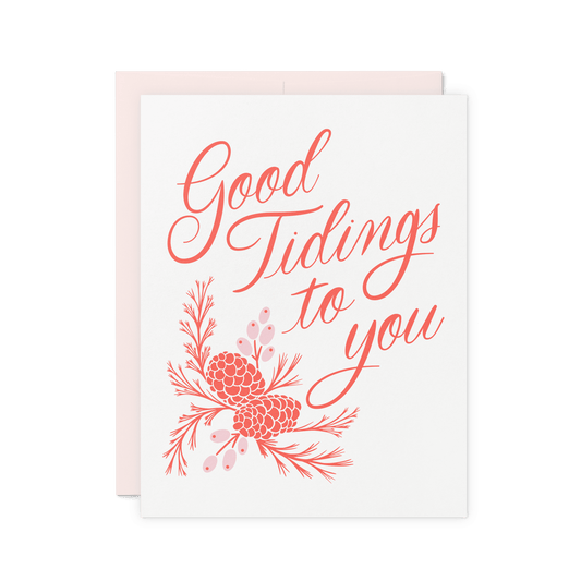Good Tidings Holiday Card