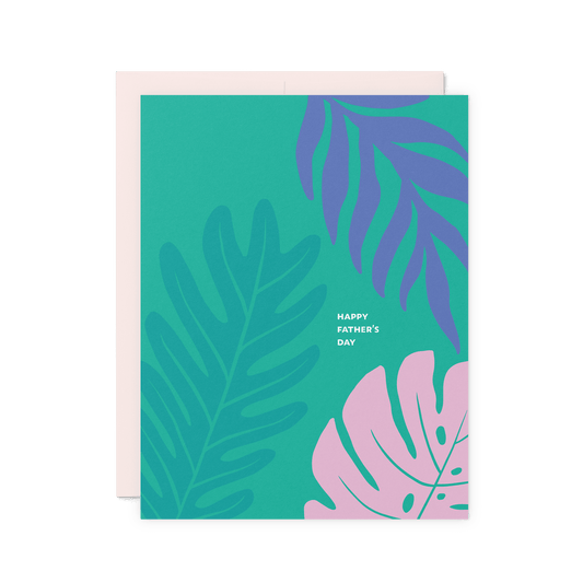 Tropical Father's Day Card