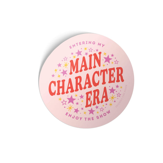 Main Character Era Sticker