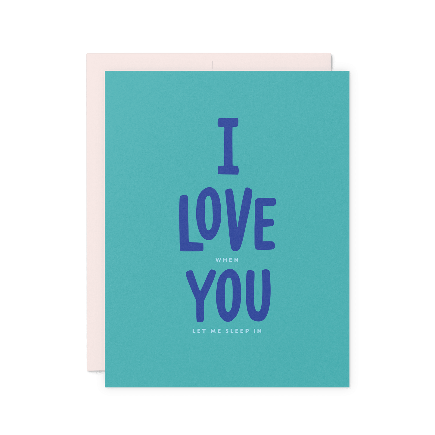 Sleep In Card
