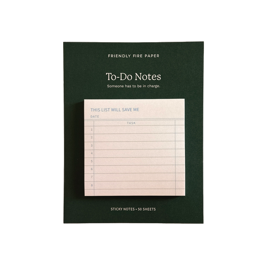 This List Will Save Me | Funny Task List Sticky Notes