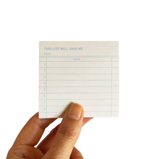 This List Will Save Me | Funny Task List Sticky Notes