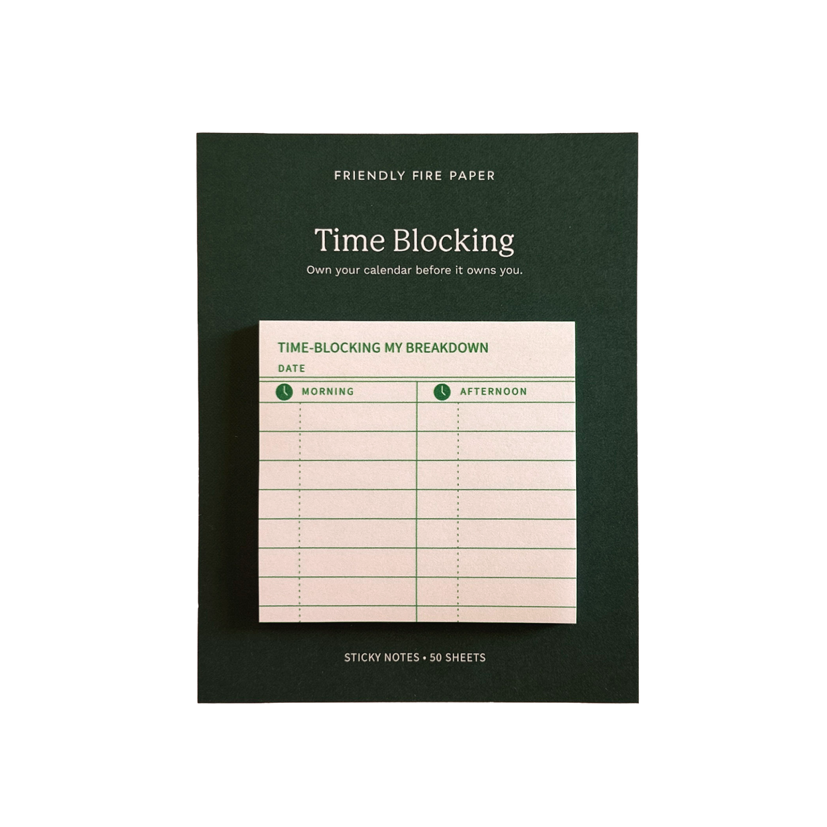 Time-Blocking My Breakdown | Funny Sticky Notes