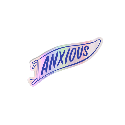 Anxious Sticker