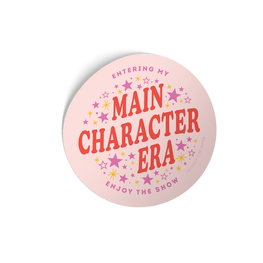 Main Character Era Sticker