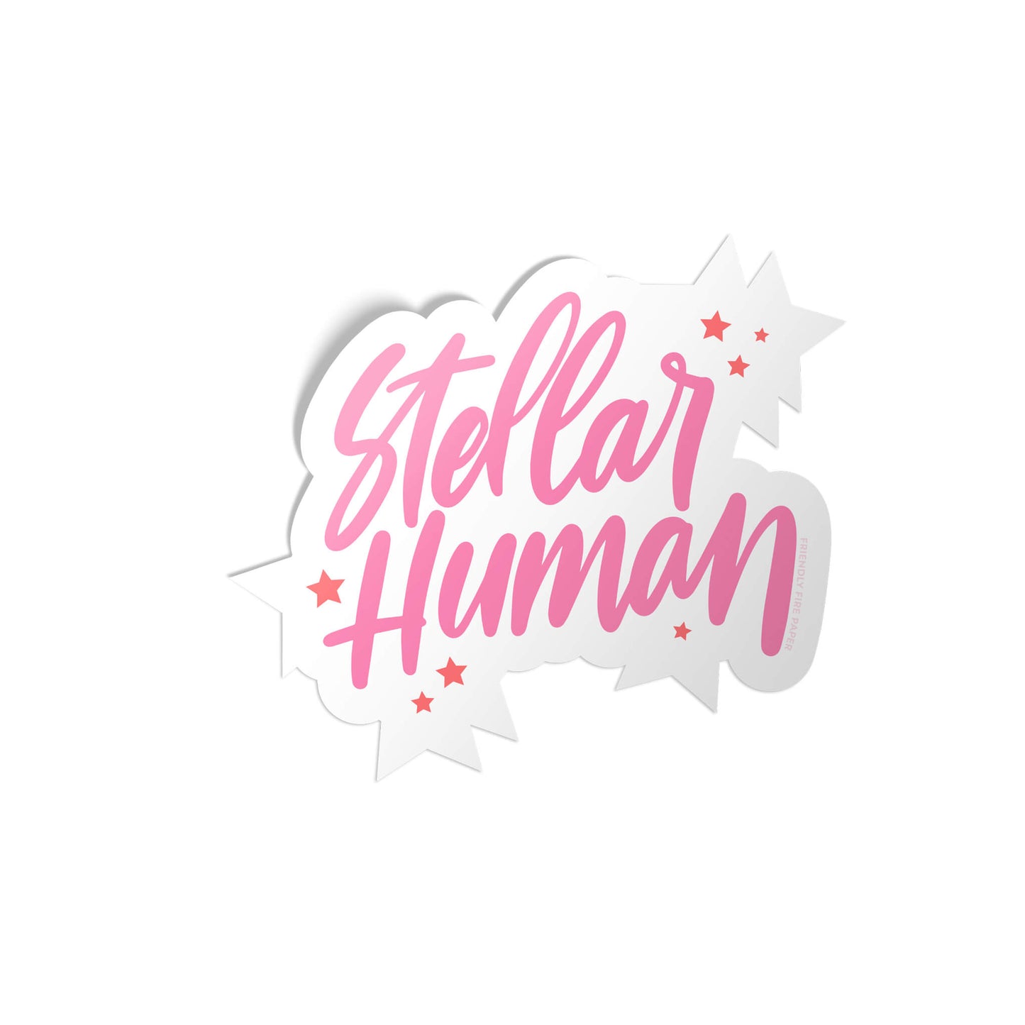 Stellar Human Sticker