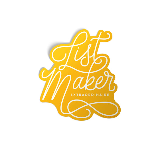 List Maker Sticker